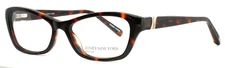 JONES NEW YORK J226 Tortoise Womens Semi Cat Eye Petite Eyeglasses 50-15-135 B