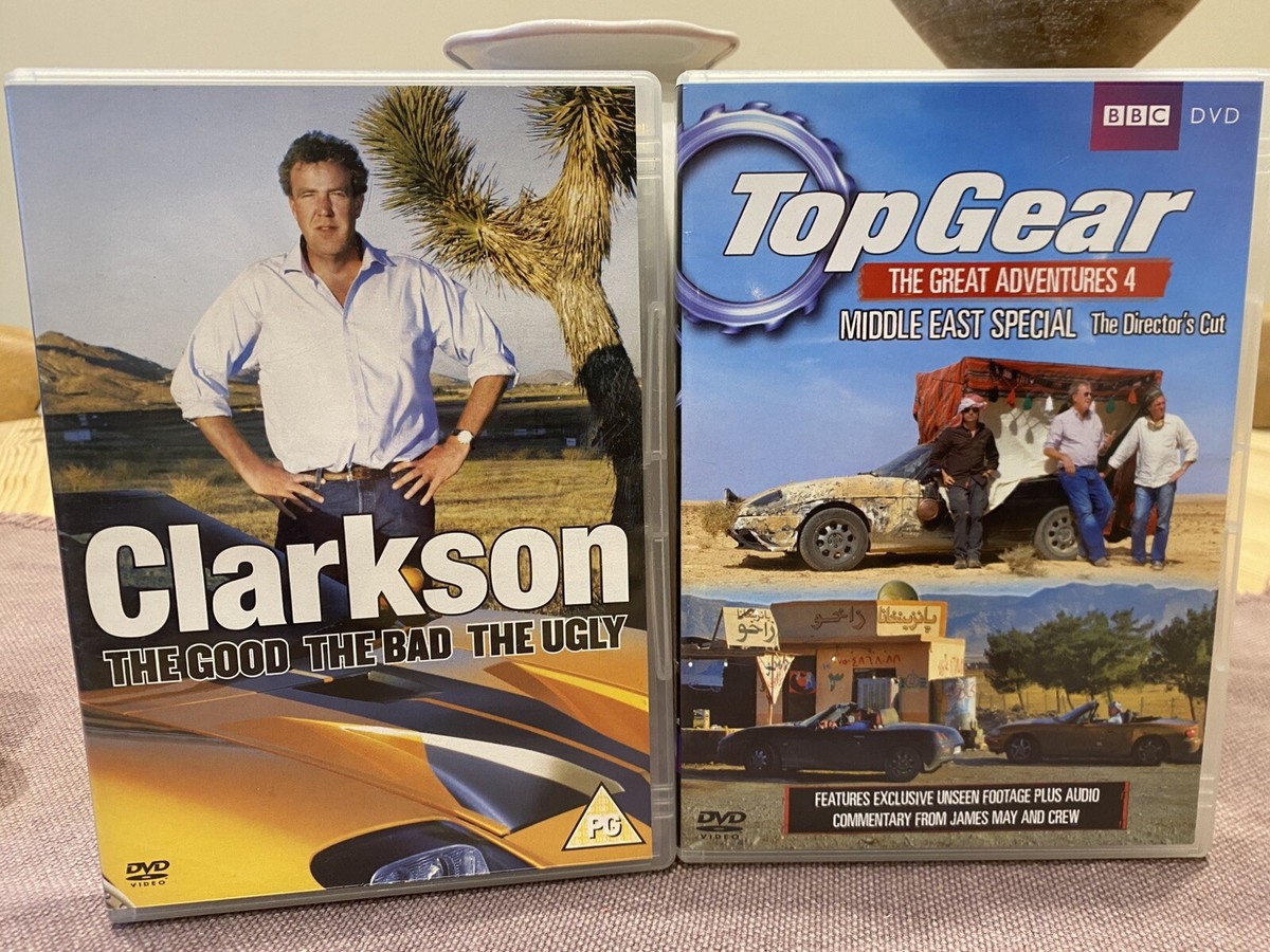 Top Gear DVDs Great Adventures 4 & The Good The Bad & The Ugly