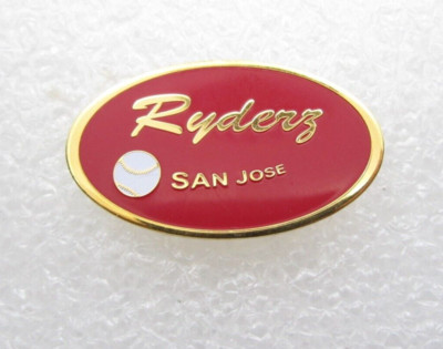 Ryder San Jose California Baseball Lapel Pin (C752)