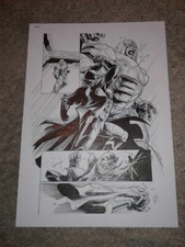 Cifuentes EARTH 2 SOCIETY 21 pg 16 BATMAN VS ULTRA HUMANITE 1/2 SPLASH