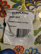 Ruland Manufacturing MSP-30-F Shaft Collar,Clamp,2Pc,30Mm,Steel