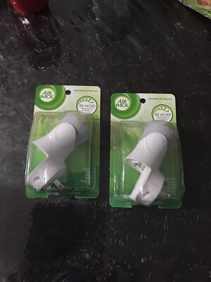 2 Air Wick Scented Oil Warmers NEW Electrical Plug In Diffuser Air Freshener NIB