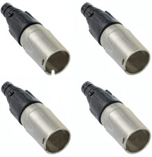 4 Pack Genuine Neutrik NE8MX RJ45 Cat 5 EtherCon Cable End Heavy Duty Housing