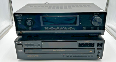 Sony STR-DH130 Home Stereo Receiver And Sony Disc Player CDP-C445 Parts Only