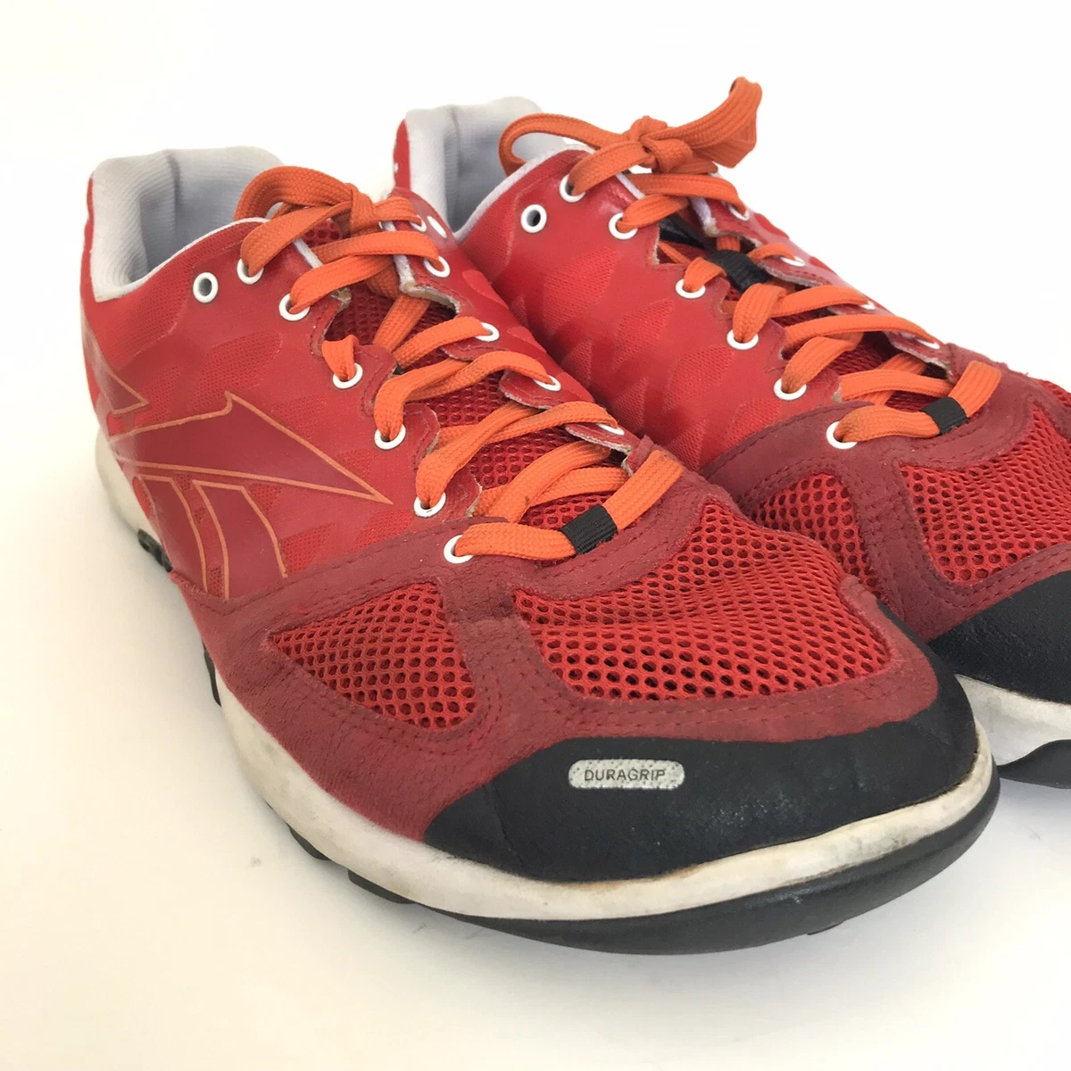 Reebok CrossFit Nano Red CrossFit Shoes Size 10.5 V60022 Duragrip Mens