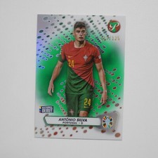 2023 Pristine Road to UEFA Euro 2024 Green Refractor /125 Antonio Silva António
