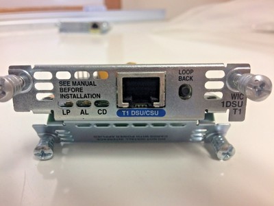 WIC-1DSU-T1 Cisco 800-03279-03D0 T1 CSU//DSU WAN Interface Card