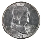 1949-S AU+ Franklin Half Dollar