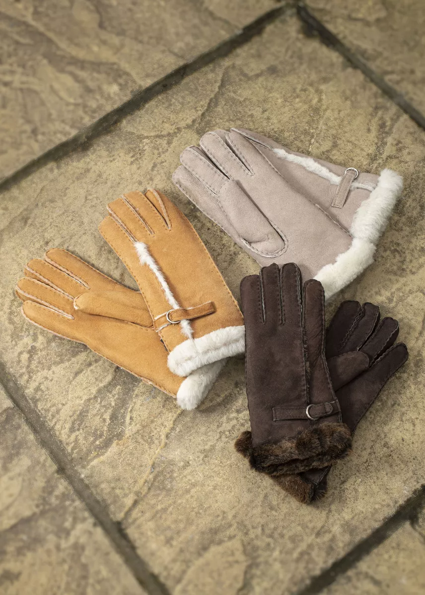 Sheepskin gloves sale