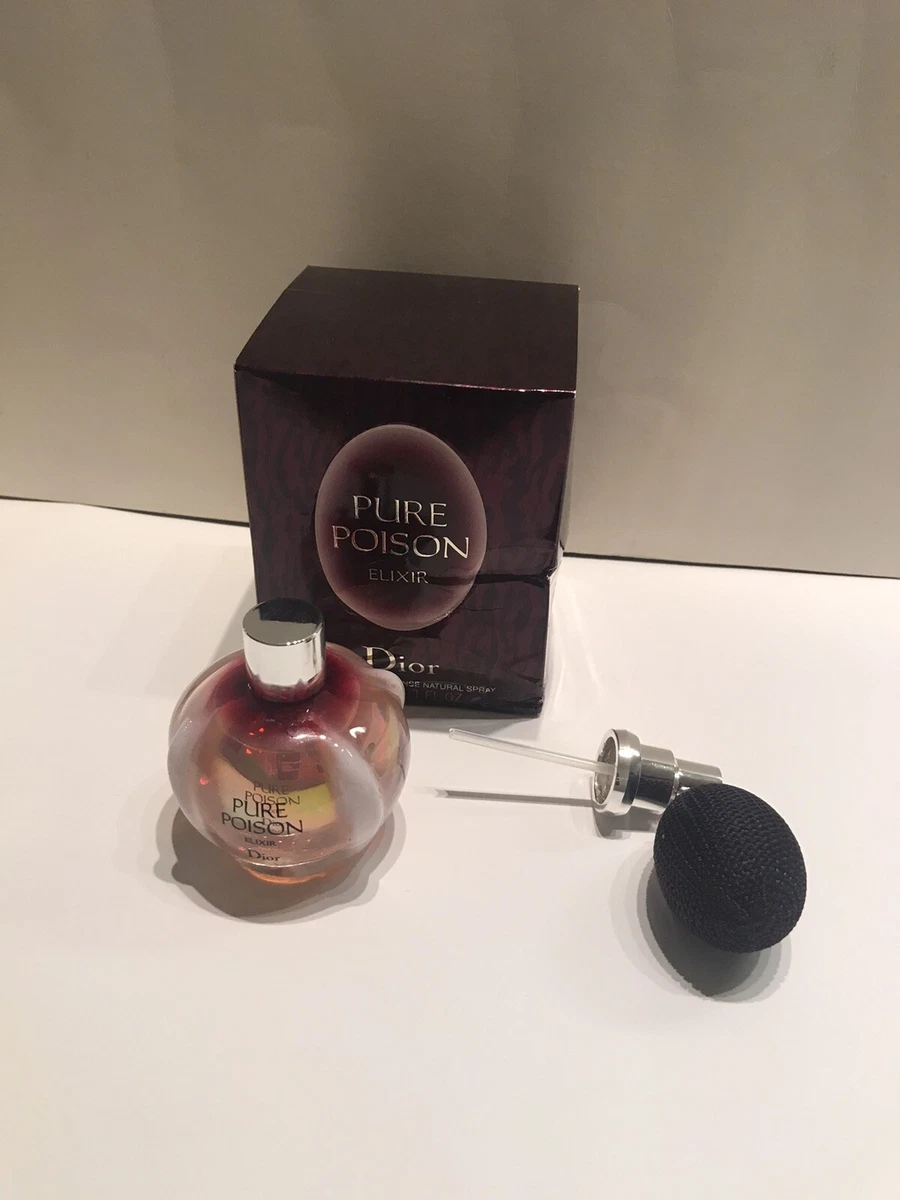 Pure Poison Elixir By Christian Dior EDP Spray Intense 1 Fl.Oz  Women’s-Unsealed.