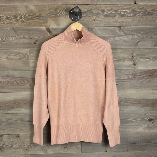 Reiss XS Sam Roll Neck Pink Pullover 