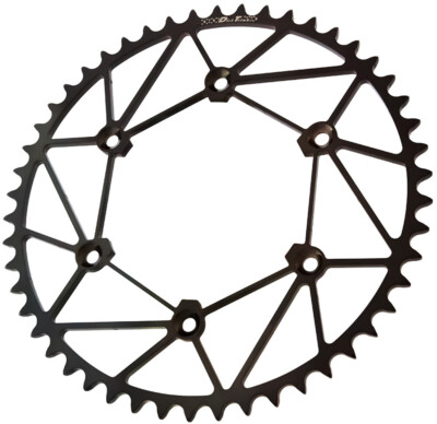 DIRT TRICKS 2003-2017 WR450F Yamaha REAR SPROCKET CHROMOLY STL/ZIR 48T-520 BLK Y