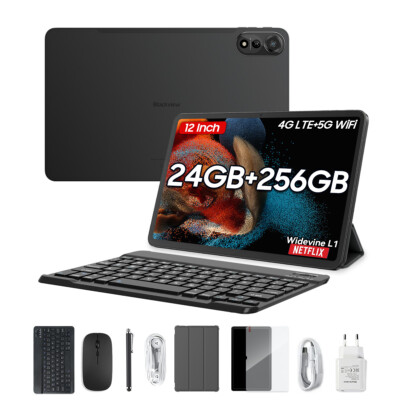 Blackview Mega 2 Android Tablet 12 Zoll 24GB+256GB Widevine L1 9000mAh Dual SIM