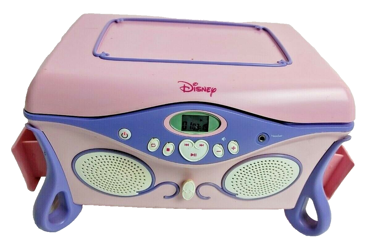 Disney Princess CD Jukebox Player And Jewelry Box Model DJB4000-P