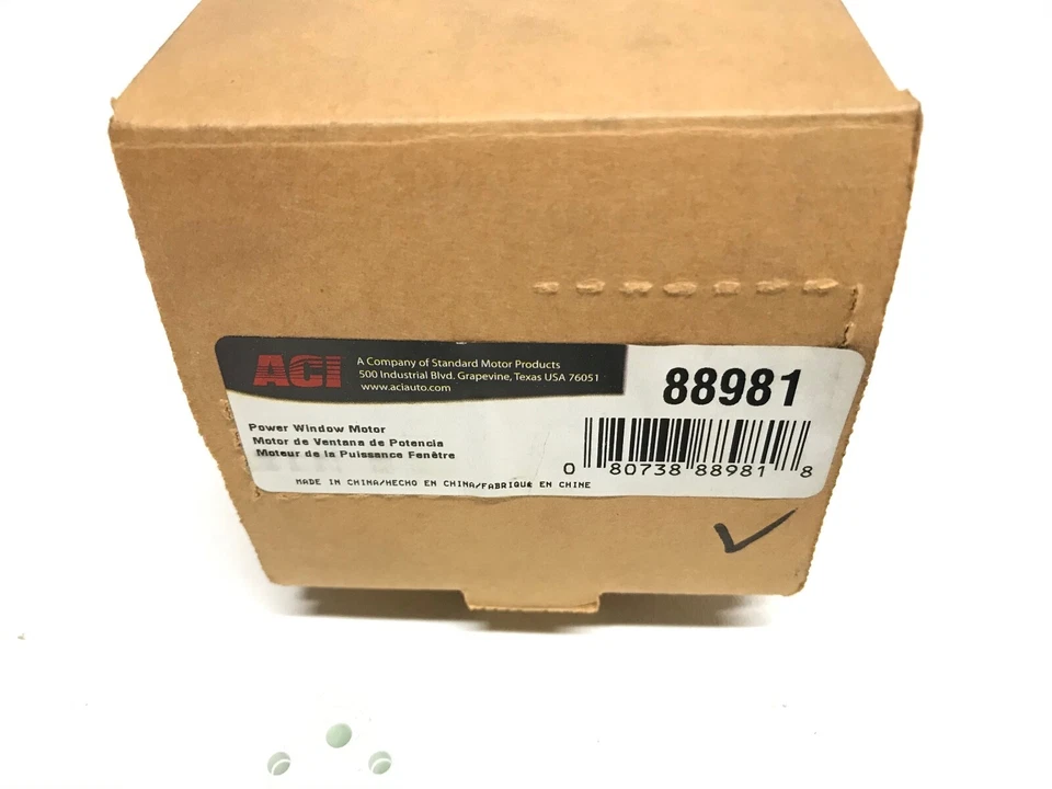 Двигатель стеклоподъемника ACI/Maxair 88981 для BMW 525i, 528i, 530i, 540i, M5, Z8 FAST - Изображение 3 из 3