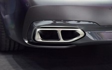 M Style For BMW 7 Series G11 G12 2016-2018 Double exit Exhaust Muffler Pipe Tip