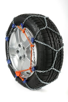 Car1 by RUD Schneeketten für 215/55 R17 Reifen mit Felgenschutz Compact Grip 