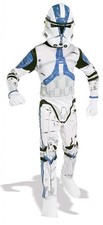 Star Wars Clone Trooper Kostüm für Kinder | klein (3-4 Jahre Höhe 116 cm)