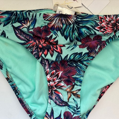 NWT Jessica Simpson Size M Colorful Bikini Bottom - Retail $44 - Picture 2 of 5