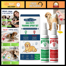 Potty Training Spray for Dogs Puppies - Indoor/Outdoor Training Aid, No Pee De