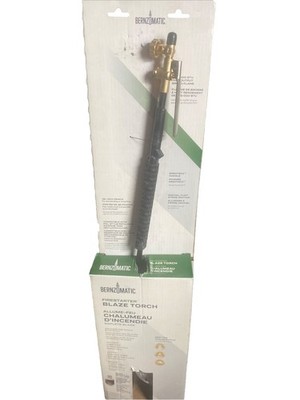 Bernzomatic Firestarter Blaze Torch Compatible w 20lb Propane Tank
