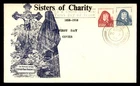 Mayfairstamps Ireland FDC 1958 dual sisters of charity Mother Mary Aikenhead Fir