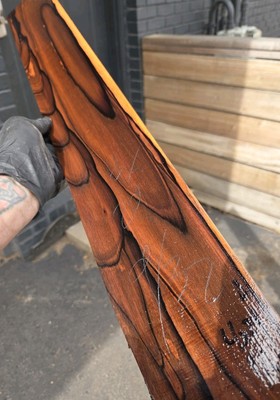 Mun Ebony k Fingerboard blank GUITAR Bass LUTHIER CRAFT exotic lumber