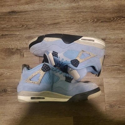 Jordan 4 Men's Sneakers UNC University Blue Size 12 No box