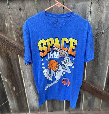 Space Jam Bugs Bunny Tune Squad Graphic T-Shirt Size Large