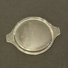 Vintage Pyrex Clear Glass Replacement Casserole Lid 474-C 28 with Tabs