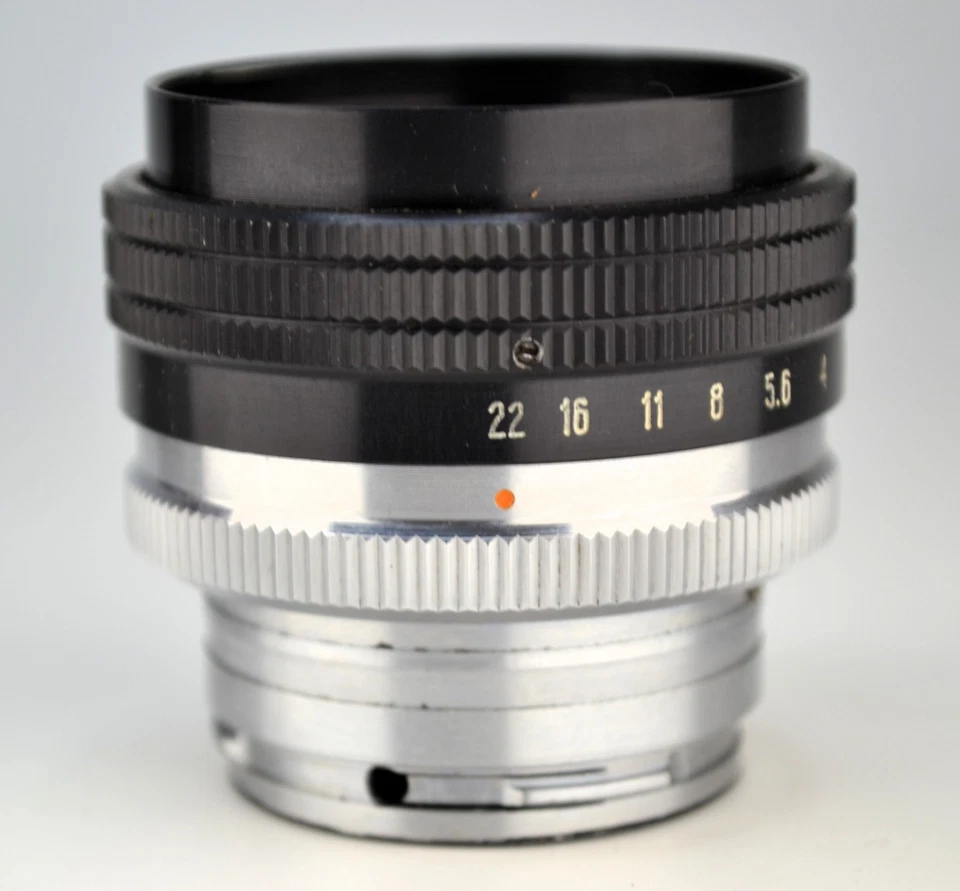 SERVICED! 1982 SOVIET USSR HELIOS-103 RANGEFINDER LENS f1.8/53 KIEV-4 MOUNT (7) - Image 4 of 4