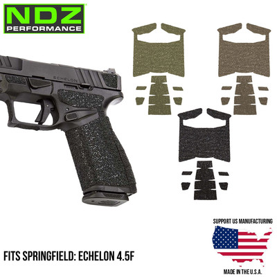 NDZ Springfield Echelon Full Size Decal Grip Tape Enhanced Granulate Wrap Around