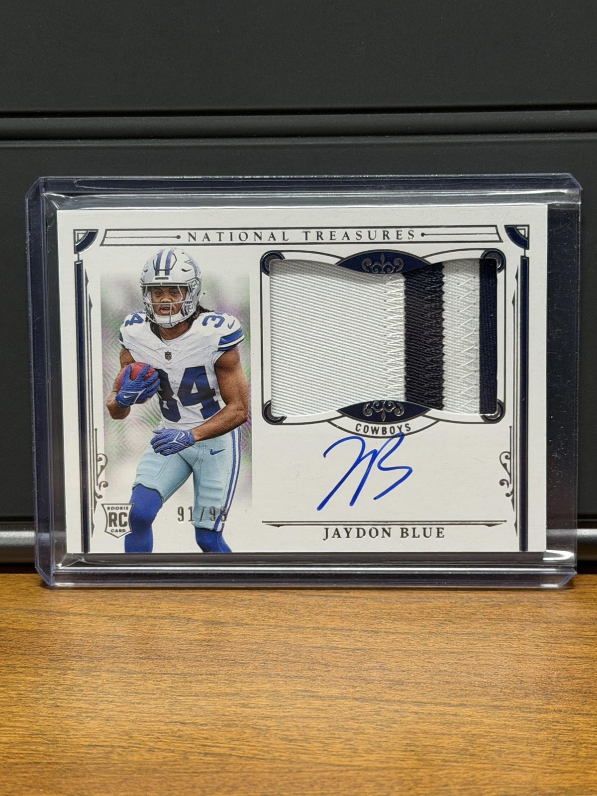 2025 Panini National Treasures - RPA Jaydon Blue #168 /99 (AU, MEM, RC)