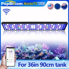 PopBloom Marine Aquarium LED Lighting 36 Reef Coral SPS LPS Fish Tank Light