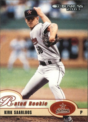 2003 Donruss Kirk Saarloos #37 card