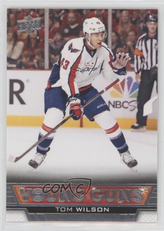 2013-14 Upper Deck Young Guns Tom Wilson #212 b8c