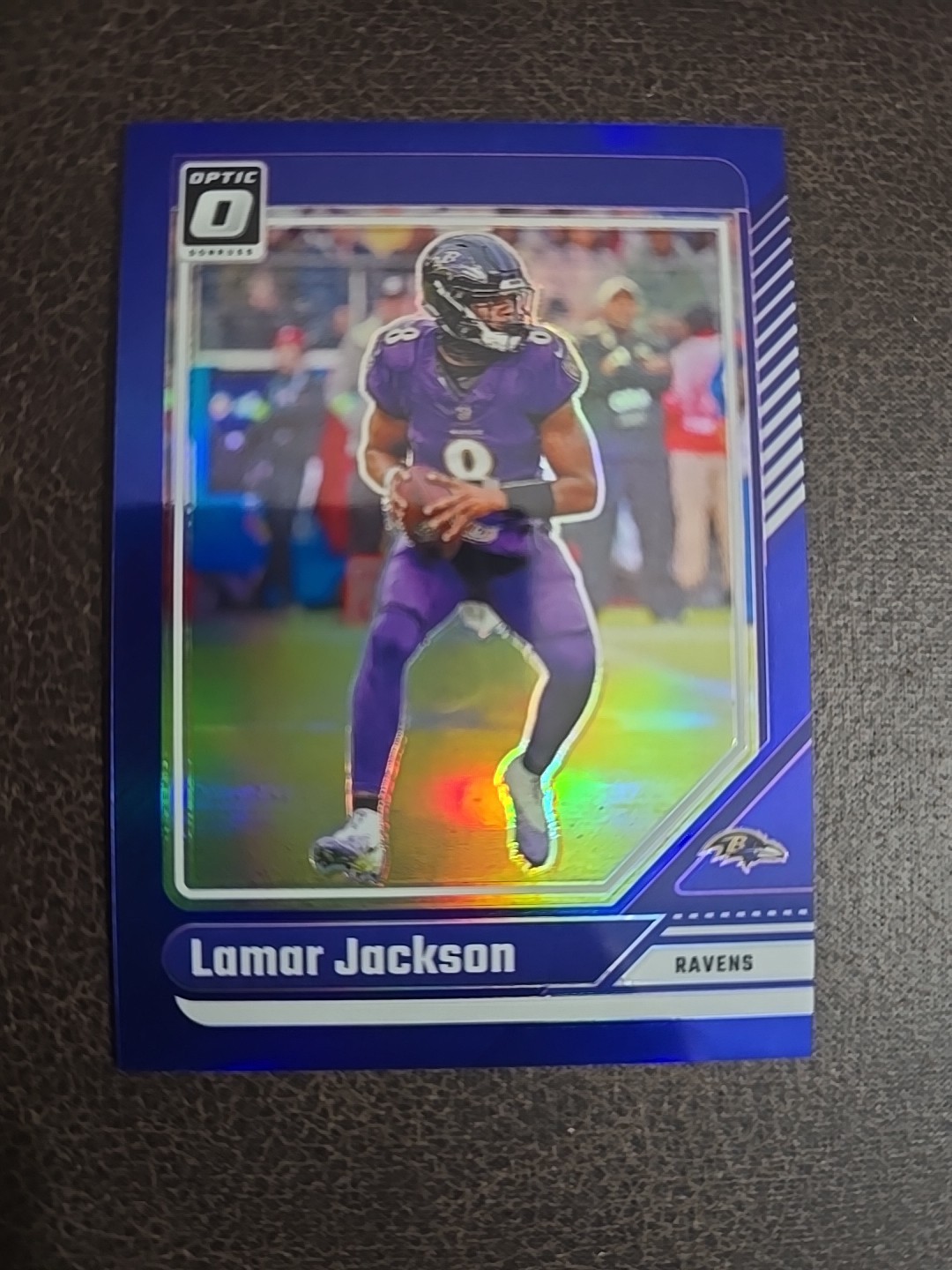 2024 Panini Donruss Optic - Lamar Jackson #13 Blue Prizm /199