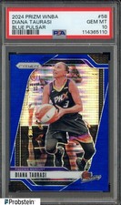 2024 Panini Blue Pulsar Prizm WNBA #58 Diana Taurasi Mercury /199 PSA 10