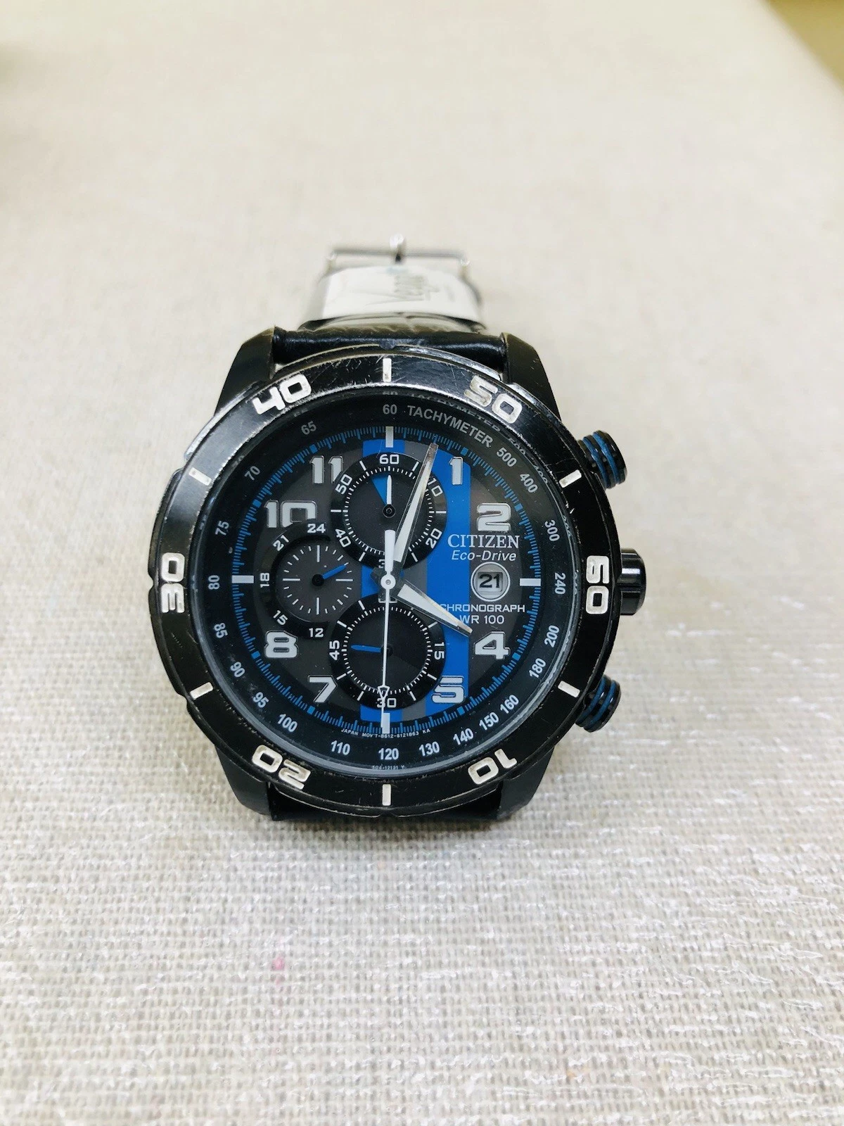 Breguet — B612-S084059 CITIZEN ECO-DRIVE CHRONOGRAHP STAINLESS STEEL MEN'S WATCH