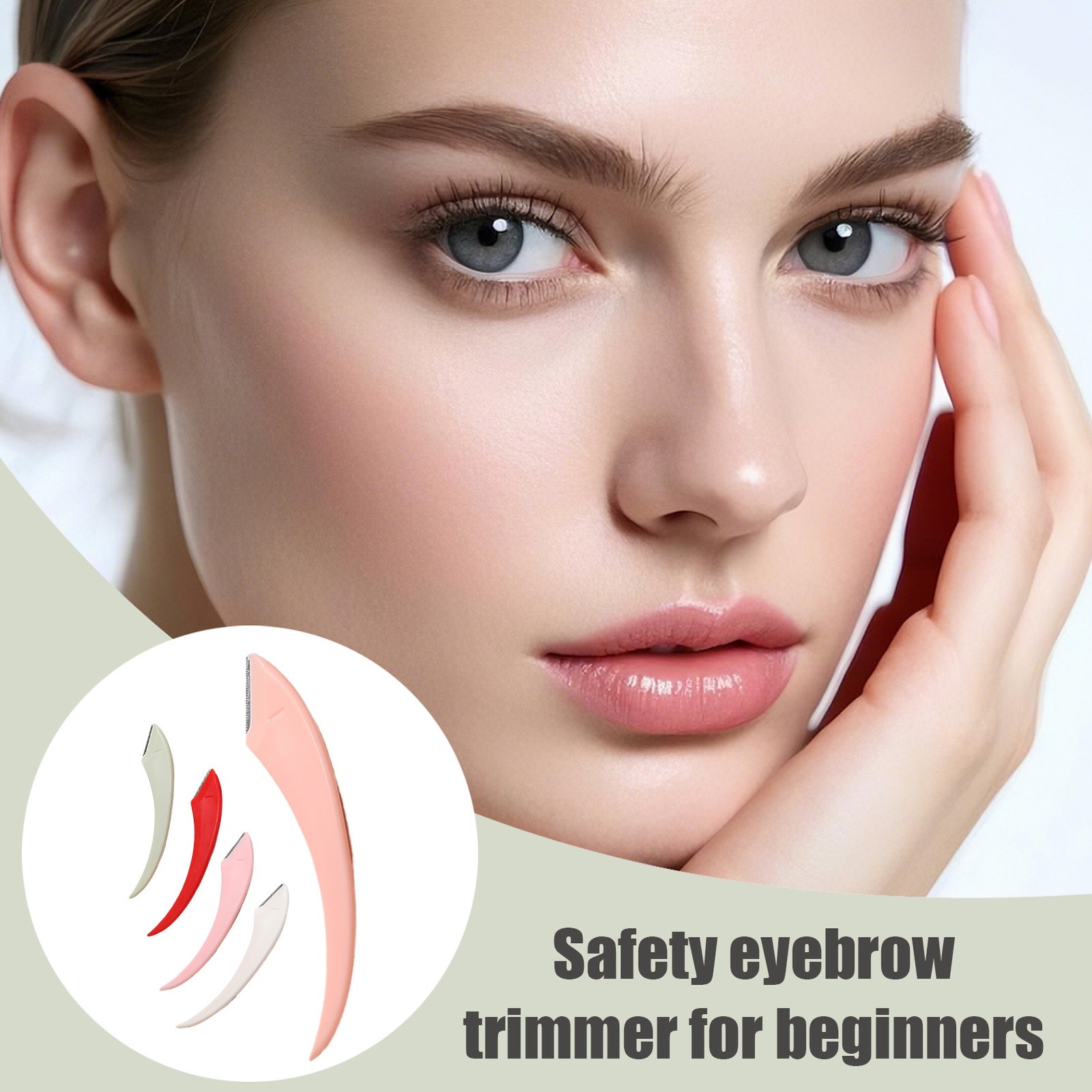 5Pcs Eyebrow Razors Eyebrow Shaver Shaper Trimmer For Beginner Women Men