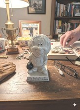 Vintage Russ Wallace Berries Statue 1971 "Old Bowlers" Figurine 836 Made In USA