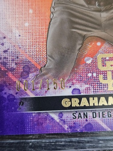 GRAHAM PAULEY #8 | 2024 TOPPS INCEPTION ROOKIE PURPLE /150 - SD PADRES - Picture 2 of 3