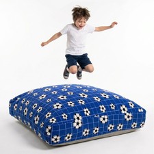 Sensory Crash Pad for Kids  Adult Crash Mat with Foam Blocks Removable Non-Slip