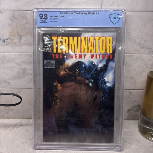 Terminator The Enemy Within #1 CBCS 9.8 NM/MT white pages Dark Horse