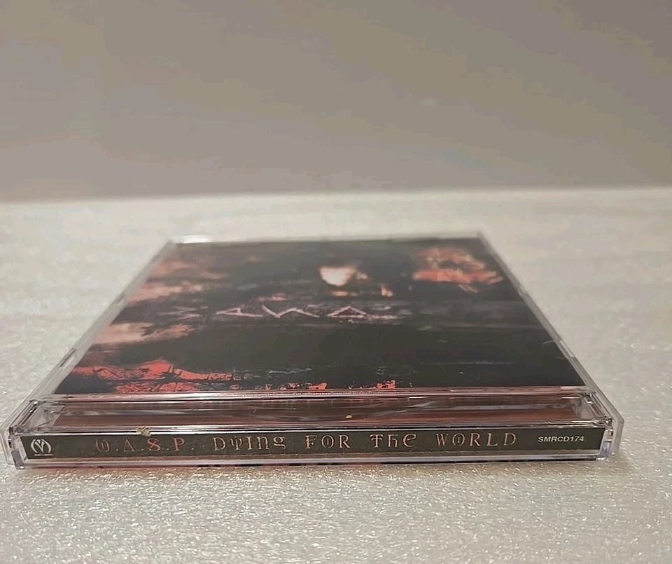 W.A.S.P. cd DYING FOR THE WORLD wasp Tested Working in EXCELLENT Condition Foto 4 de 4