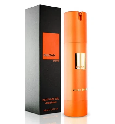 Sultan of Style – „Deep Force“ Parfumöl – 45 ml – Herren Duftöl – neu & OVP