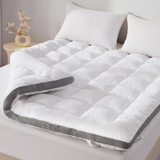 3 Inch Memory Foam Mattress Topper Queen Size, Extra Soft Pillow Top Mattress...