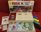 Risk/ Castle Strategy War Board Game 100% Complete Vintage 1990 Parker Brothers