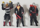 Gi Joe 1983 Cobra Lot Of 3 Destro Metal Head With Vintage Weapons Accessory Pack