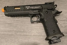 BRAND NEW - EMG STI TTI JW3 Combat Master 2011 GBB Airsoft Pistol Gas Blowback